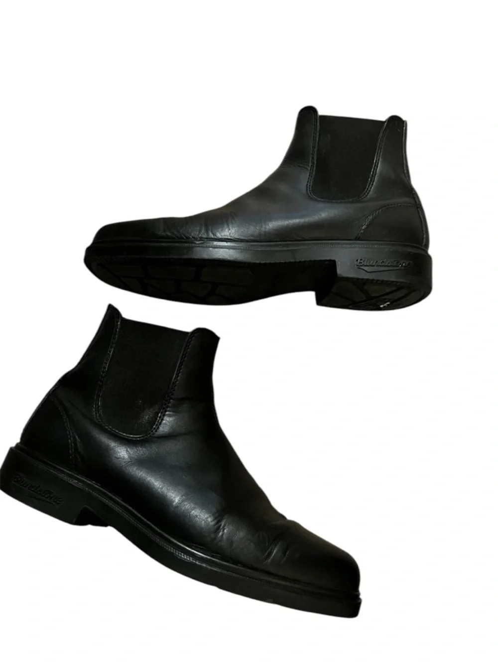 Blundstone 663 Men's Black Leather Chelsea Boot 10
